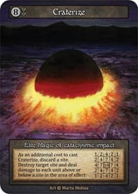 Craterize (Preconstructed Deck) - Alpha - Sorcery: Contested Realm card