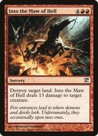 Into the Maw of Hell - Innistrad - Magic: The Gathering card