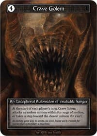 Crave Golem (Foil) - Alpha - Sorcery: Contested Realm card