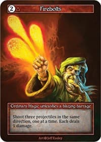 Firebolts (Foil) - Alpha - Sorcery: Contested Realm card