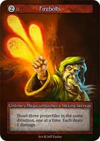 Firebolts - Alpha - Sorcery: Contested Realm card