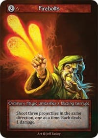 Firebolts (Preconstructed Deck) - Alpha - Sorcery: Contested Realm card