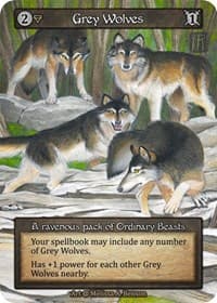 Grey Wolves - Alpha - Sorcery: Contested Realm card
