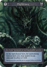 Nightmare - Alpha - Sorcery: Contested Realm card