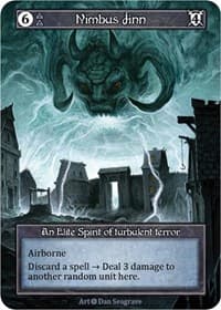 Nimbus Jinn (Foil) - Alpha - Sorcery: Contested Realm card
