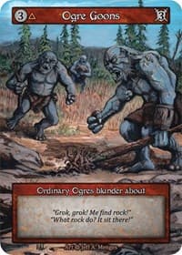 Ogre Goons (Preconstructed Deck) - Alpha - Sorcery: Contested Realm card