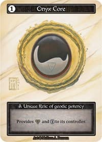 Onyx Core (Foil) - Alpha - Sorcery: Contested Realm card