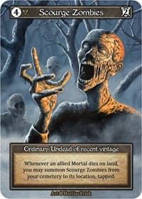 Scourge Zombies (Foil) - Alpha - Sorcery: Contested Realm card