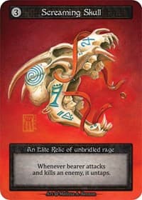 Screaming Skull (Preconstructed Deck) - Alpha - Sorcery: Contested Realm card