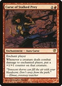 Curse of Stalked Prey - Innistrad - Magic: The Gathering card