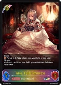 Aria, Fairy Princess - Shadowverse: Evolve Promo Cards - Shadowverse: Evolve card