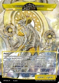 Solaristation of Light // Avatar of Light Solarisites - Judgment of the Rogue Planet - Force of Will card