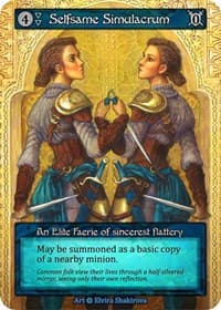 Selfsame Simulacrum - Alpha - Sorcery: Contested Realm card