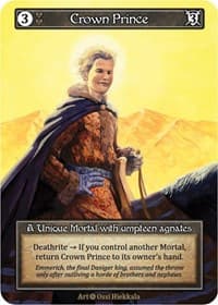 Crown Prince (Foil) - Alpha - Sorcery: Contested Realm card