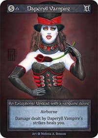Daperyll Vampire - Alpha - Sorcery: Contested Realm card