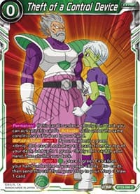 Theft of a Control Device - Perfect Combination - Dragon Ball Super: Masters card