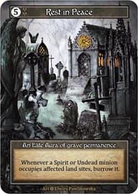 Rest in Peace (Foil) - Alpha - Sorcery: Contested Realm card