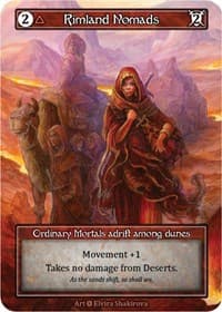 Rimland Nomads (Foil) - Alpha - Sorcery: Contested Realm card