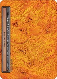 River of Flame (Foil) - Alpha - Sorcery: Contested Realm card
