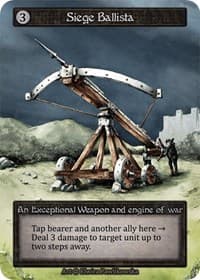 Siege Ballista - Alpha - Sorcery: Contested Realm card
