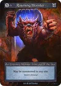 Roaming Monster - Alpha - Sorcery: Contested Realm card