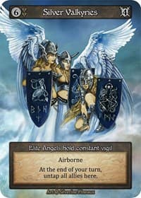 Silver Valkyries - Alpha - Sorcery: Contested Realm card