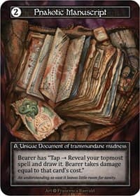 Pnakotic Manuscript (Foil) - Alpha - Sorcery: Contested Realm card