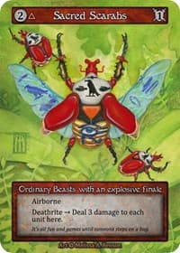 Sacred Scarabs - Alpha - Sorcery: Contested Realm card