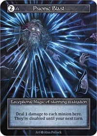 Psionic Blast (Foil) - Alpha - Sorcery: Contested Realm card