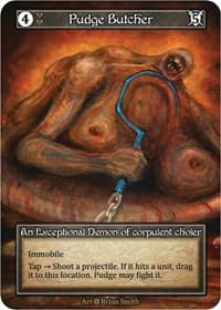 Pudge Butcher (Foil) - Alpha - Sorcery: Contested Realm card
