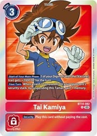 Tai Kamiya - Blast Ace - Digimon Card Game card