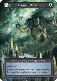 Puppet Master (Foil) - Alpha - Sorcery: Contested Realm card