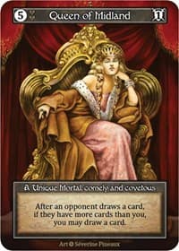 Queen of Midland (Foil) - Alpha - Sorcery: Contested Realm card