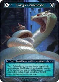 Tringh Constrictor (Foil) - Alpha - Sorcery: Contested Realm card