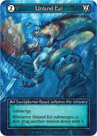 Unland Eel (Foil) - Alpha - Sorcery: Contested Realm card