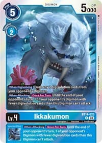 Ikkakumon - Blast Ace - Digimon Card Game card