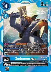 Zudomon ACE - Blast Ace - Digimon Card Game card