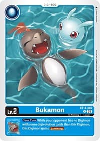 Bukamon - Blast Ace - Digimon Card Game card