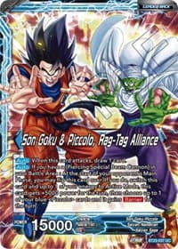 Son Goku // Son Goku & Piccolo, Rag-Tag Alliance - Perfect Combination - Dragon Ball Super: Masters card