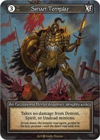 Sirian Templar (Foil) - Alpha - Sorcery: Contested Realm card