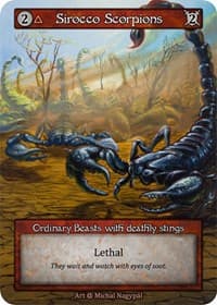 Sirocco Scorpions - Alpha - Sorcery: Contested Realm card