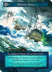 Stormy Seas - Alpha - Sorcery: Contested Realm card