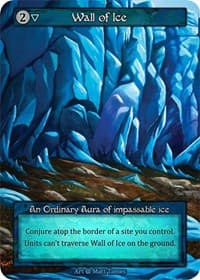 Wall of Ice - Alpha - Sorcery: Contested Realm card