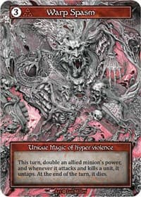 Warp Spasm (Foil) - Alpha - Sorcery: Contested Realm card