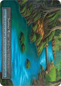Summer River (Foil) - Alpha - Sorcery: Contested Realm card