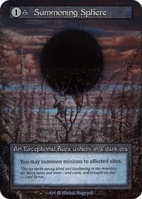 Summoning Sphere - Alpha - Sorcery: Contested Realm card