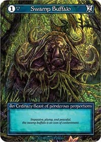 Swamp Buffalo (Foil) - Alpha - Sorcery: Contested Realm card