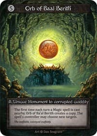 Orb of Ba'al Berith - Alpha - Sorcery: Contested Realm card