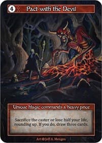 Pact with the Devil (Foil) - Alpha - Sorcery: Contested Realm card