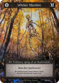 Wicker Manikin - Alpha - Sorcery: Contested Realm card